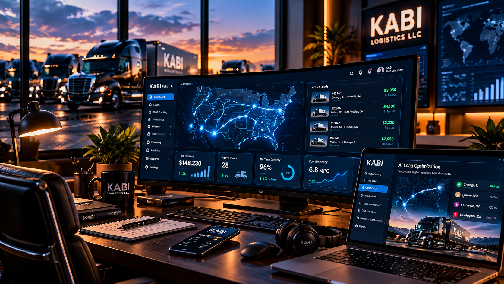 KABI Fleet AI operations workspace